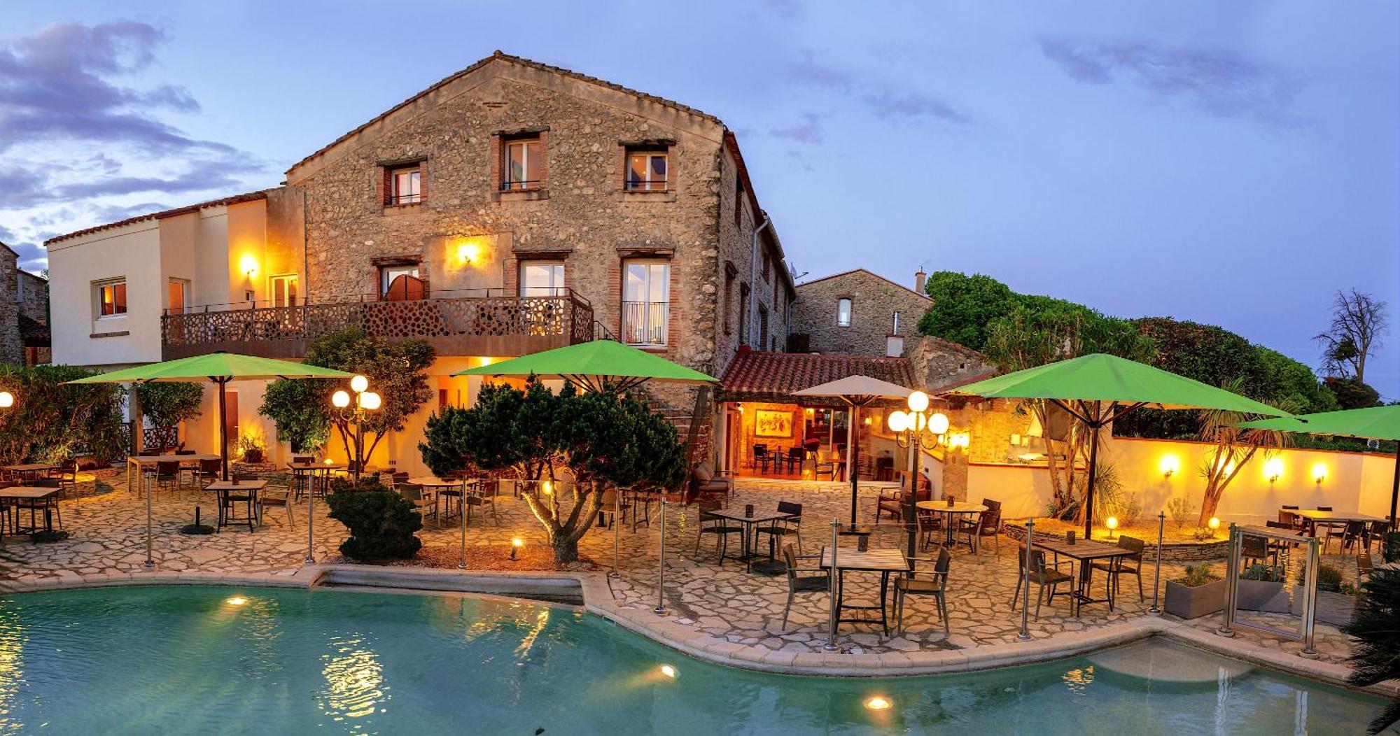 Auberge Du Roua Argelès-sur-Mer Esterno foto